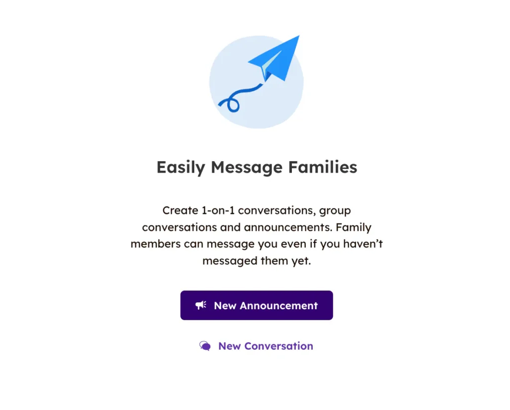Message Families