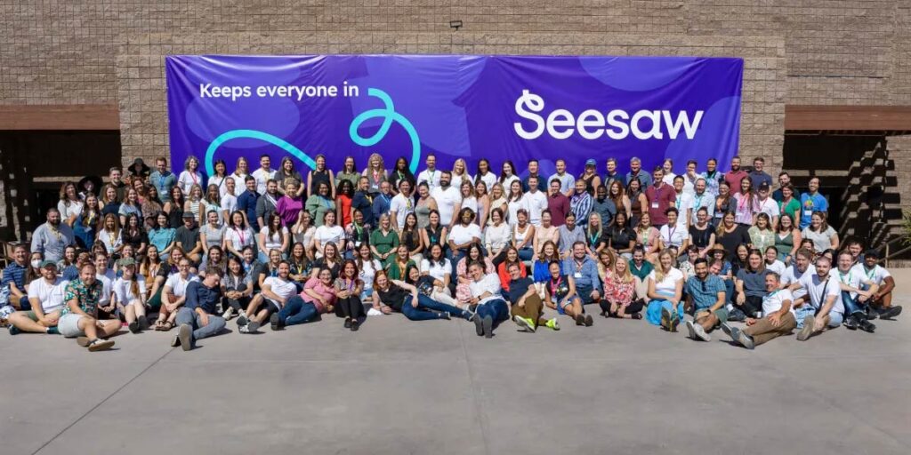 Seesaw team of educators