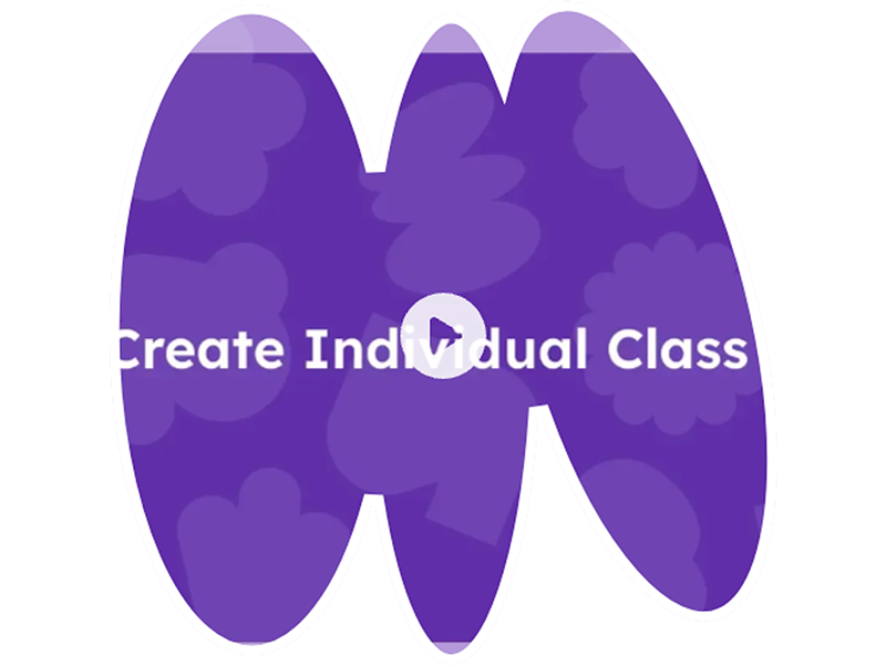 watch How to Create Individual Class
