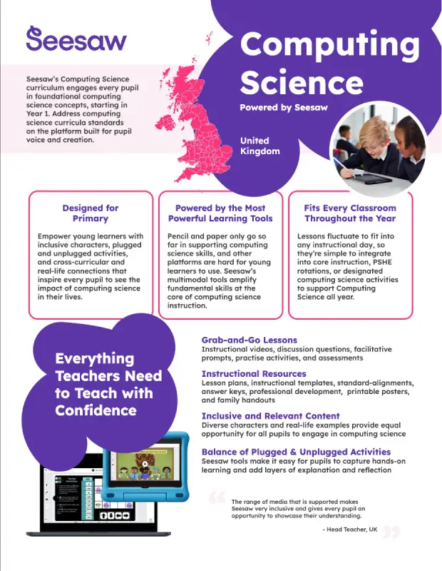 Computing Science Powered by Seesaw