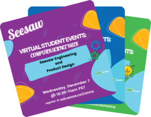 Seesaw CSEdWeek virtual event