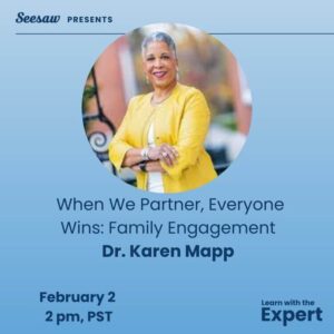 Dr. Karen Mapp Webinar Invitation