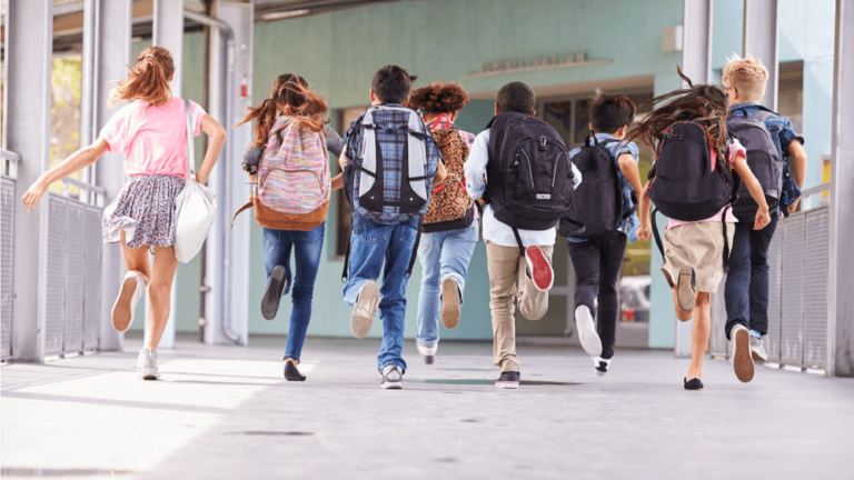 Seesaw students excited about going back to school