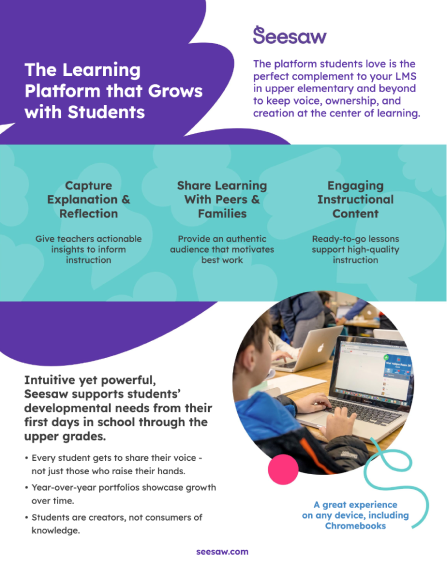 The learning platform that grows with students