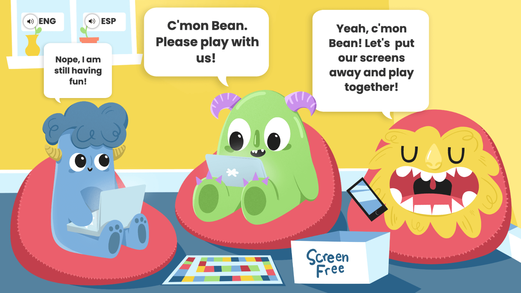 Digital Leadership with Bean - Bean Balances Screen Time