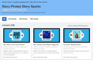 Story Pirates Seesaw Library Collection
