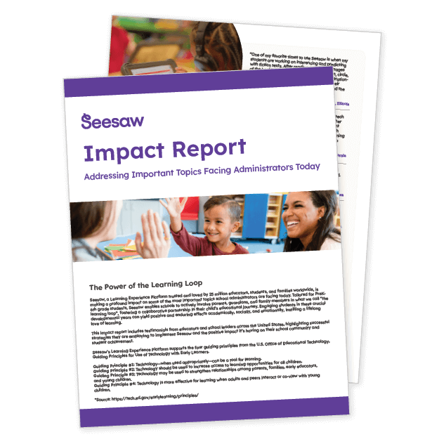 Seesaw Impact Report