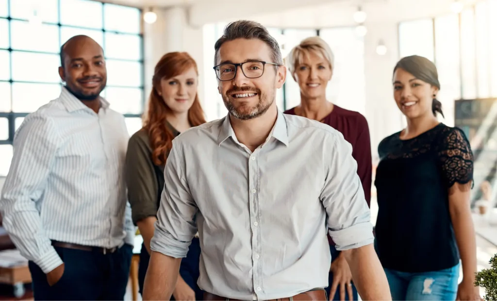 Group of people standing together