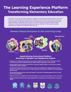 Seesaw Instruction & Insights Brochure