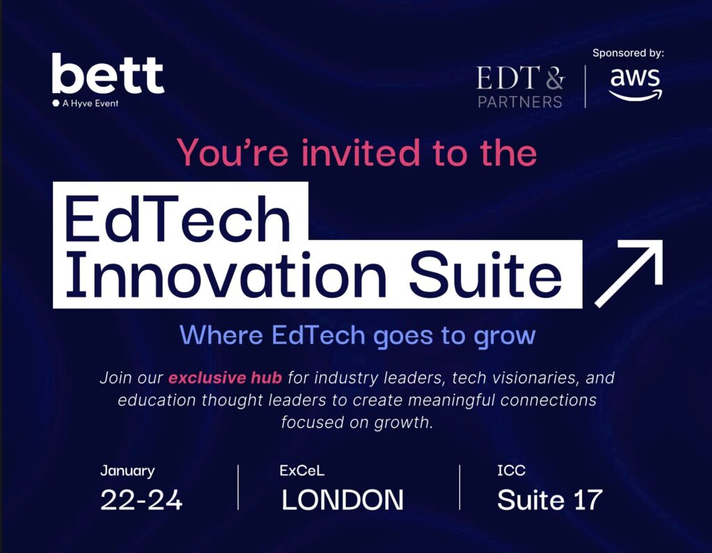 BETT EdTech Innovation Suite Overview