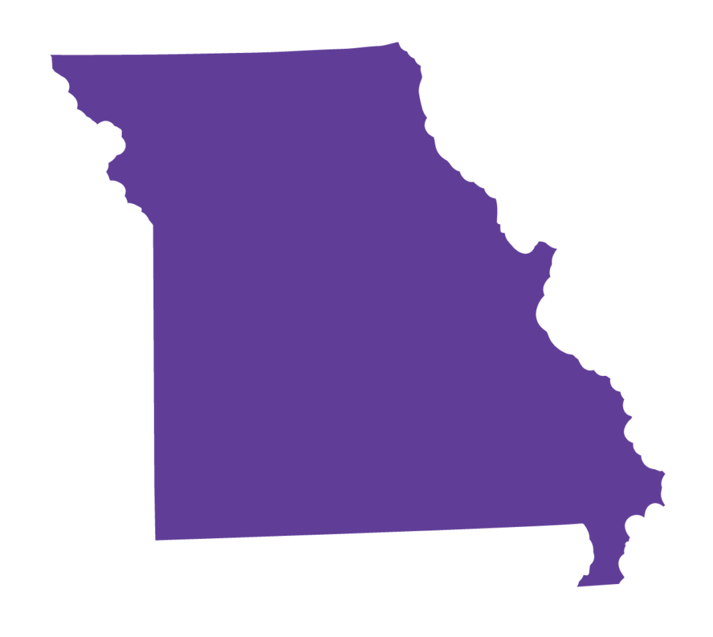 Missouri state shape