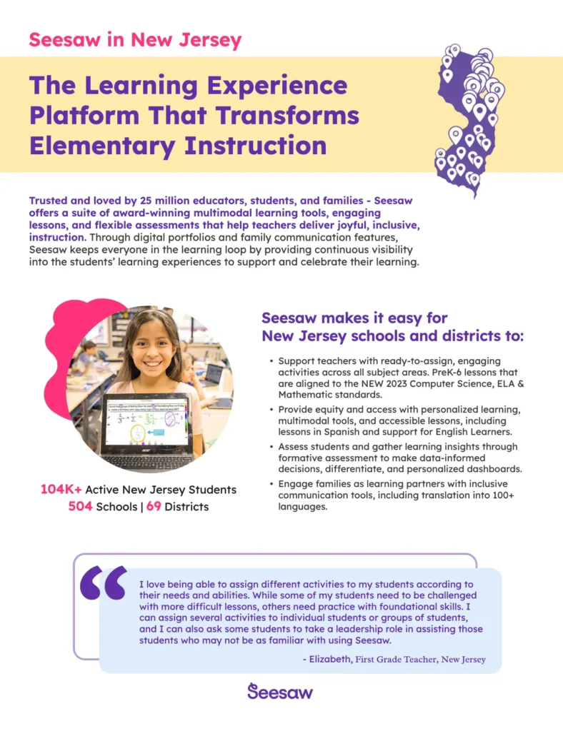 Seesaw in New Jersey flyer (NJ)