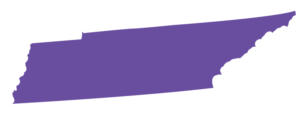 Tennessee state shape