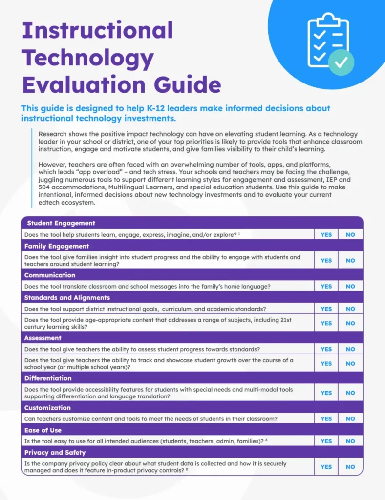 Tech Evaluation Guide