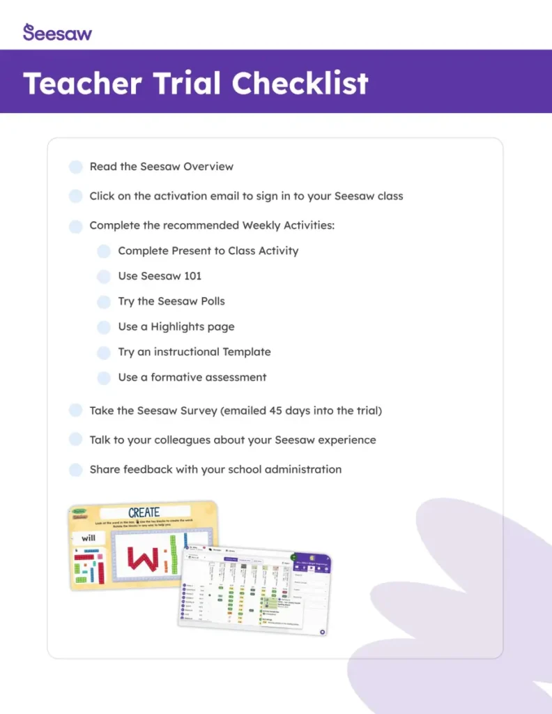 Printable Checklist