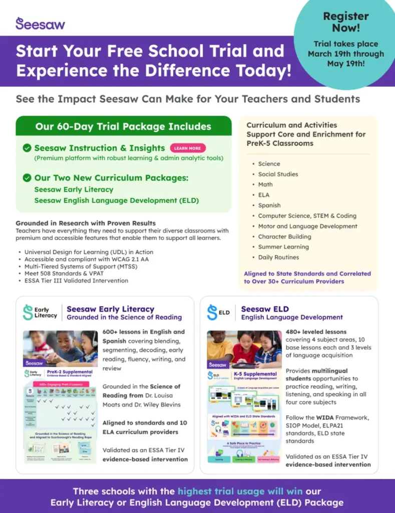 School Trial Flyer