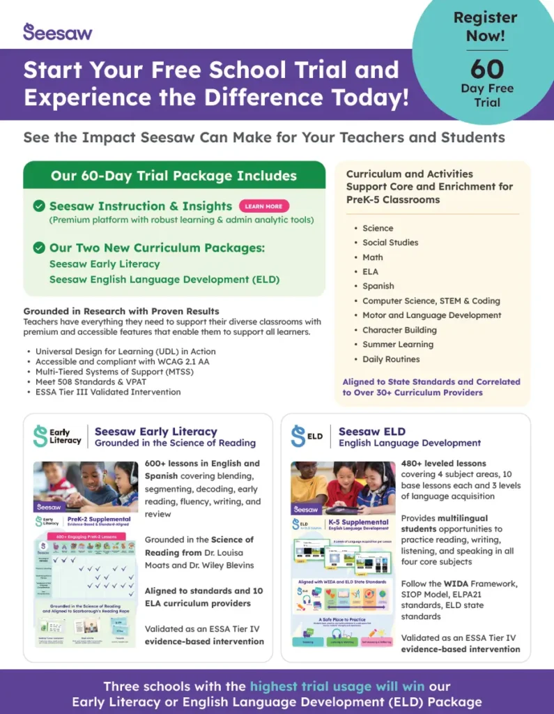 School Trial Flyer