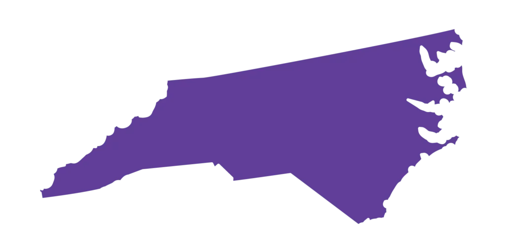 North Carolina state shape