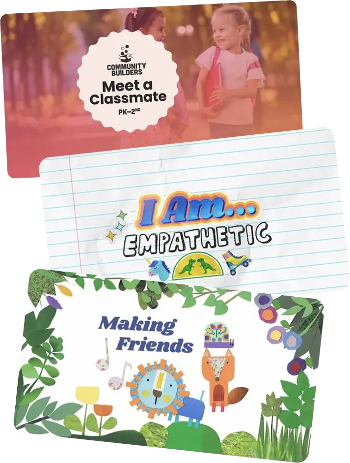 3 Seesaw lessons about Meeting a Classmate, Empathy, and Making Friends