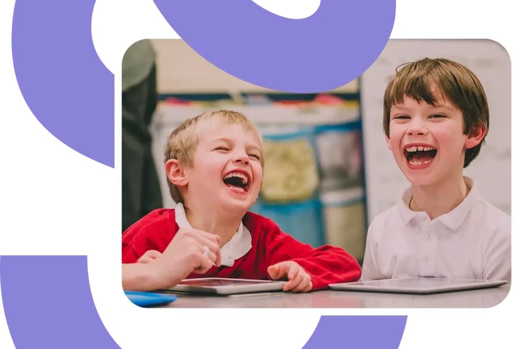 UK pupil happy technology lesson